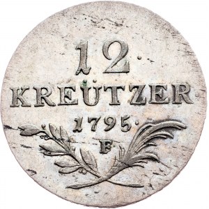 Franz I. (II.), 12 Kreuzer 1795, F, Hall