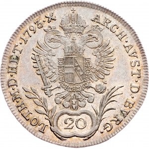 Franz I. (II.), 20 Kreuzer 1793, A, Vídeň