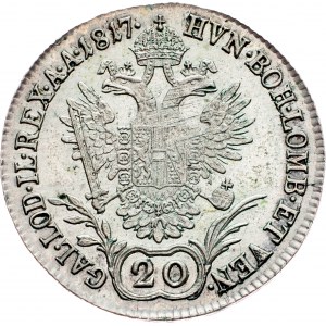 Franz I. (II.), 20 Kreuzer 1817, A, Vienna