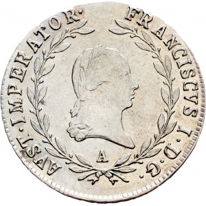 Franz I. (II.), 20 Kreuzer 1818, A, Vídeň