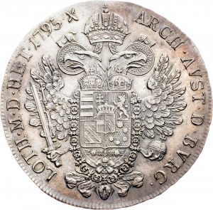 Franz I. (II.), 1/2 Thaler 1795, A, Vienna