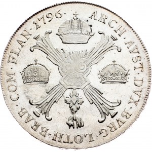 Franz I. (II.), 1 Thaler 1796, H, Günzburg