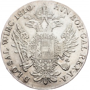 Franz I. (II.), 1 Thaler 1810, A, Vienna