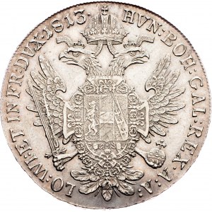 Franz I. (II.), 1 Thaler 1813, G, Nagybánya