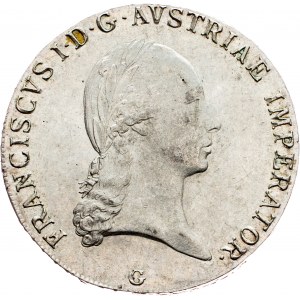 Franz I. (II.), 1 Thaler 1821, G, Nagybánya