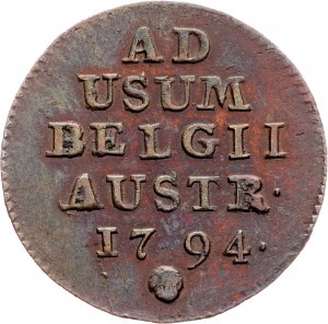Franz I. (II.), 1 Liard 1794, Bruxelles