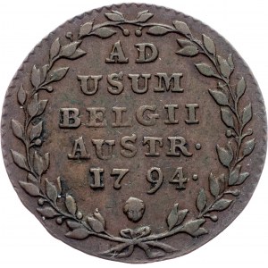Franz I. (II.), 2 Liards 1794, Bruxelles