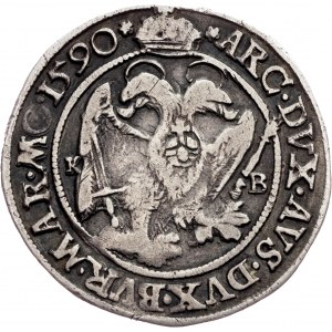 Rudolph II., 1/4 Thaler 1590, KB, Kremnitz