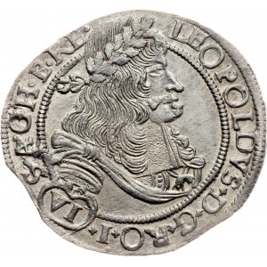 Leopold I., 6 Kreuzer 1691, NB, Nagybanya