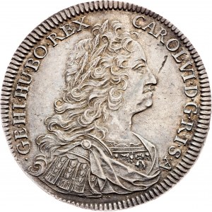 Karol VI, 1 talar 1733, Hall