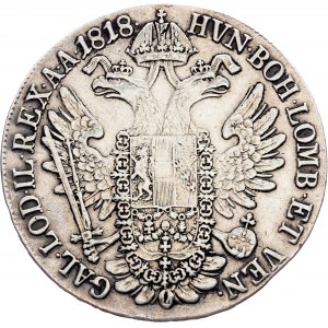 Franz I. (II.), 1 Thaler 1818, B