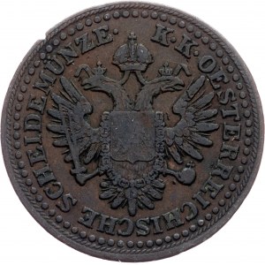 Franz Joseph I., 3 Kreuzer 1851, B