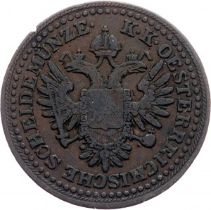 Franz Joseph I., 3 Kreuzer 1851, B