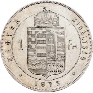 Franz Joseph I., 1 Forint 1872, KB, Kremnitz