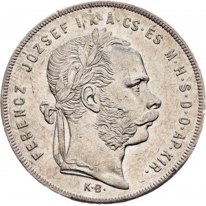 Franz Joseph I., 1 Forint 1872, KB, Kremnitz