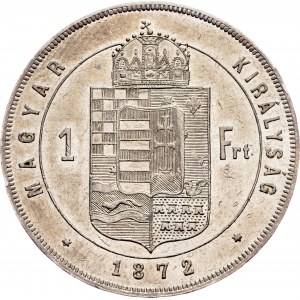 Franz Joseph I., 1 Forint 1872, KB, Kremnitz