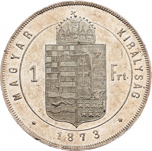 Franz Joseph I., 1 Forint 1873, KB, Kremnitz