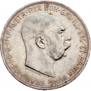 Franz Joseph I., 5 Kronen 1909, Vienna