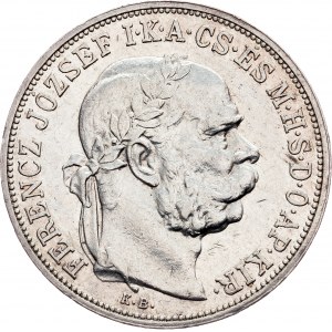 Franz Joseph I., 5 Korona 1909, KB, Kremnitz