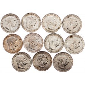 Franz Joseph I., 1 Krone 1914-1916, Vienna