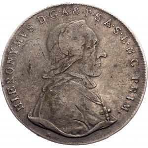 Hieronymus von Colloredo, 1 Thaler 1793, Salzburg