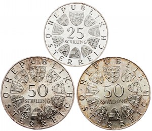Austria, Lot 1964, 1967, 1973