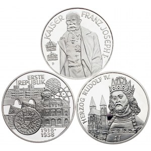 Austria, 100 Schilling 1994, 1995, 2001