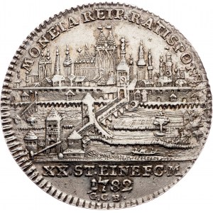 City of Regensburg, 1/2 Thaler 1782, Regensburg