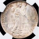 Romania, 1 Leu 1914