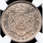 Romania, 2 Lei 1924, Brussels