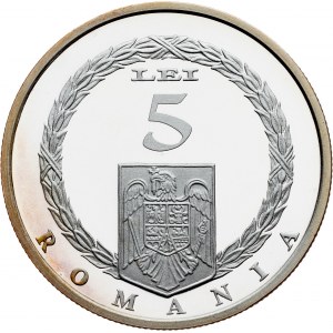 Romania, 5 Lei 2008