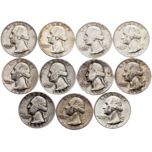 USA, 1/4 Dollar 1944-1964