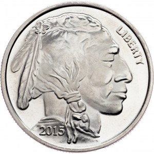 USA, 1 Oz Silver 2015
