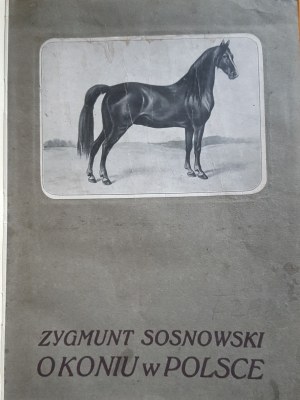 SOSNOWSKI Zygmunt - O KONIU W POLSCE. Ilustrace Wyd.1912