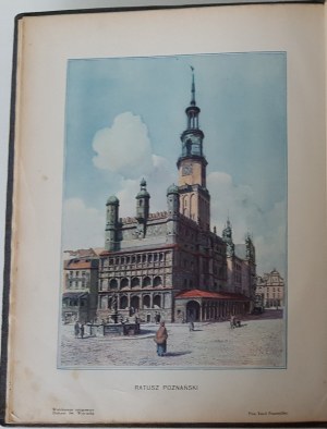 [POZNAŃ]MEMORIAL BOOK OF THE CITY OF POZNANIA Ten years of the work of the Polish Capital City Board of Poznań Published.1929 DISPLAY PLAN OF THE CITY OF POZNANIA