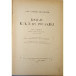 BRUCKNER Aleksander - DZIEJE KULTURY POLSKIEJ tom I-IV Complet