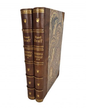 GRAFF HODOWLA ZWIERZĄT T. 1-2 (complete in 2 vols.) Warsaw 1887 - 150 pages on horse breeding!