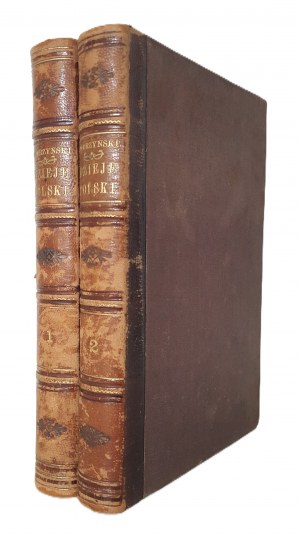 BOBRZYŃSKI Michał - DZIEJE POLSKI W ZARYSIE Tom I-II Wyd.1887-1890