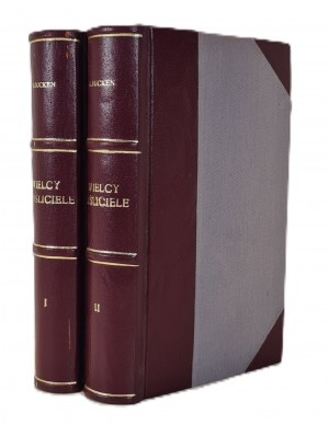 EUCKEN Rudolf - THE GREAT THINKERS AND THEIR POINTS ON LIFE Issues of the life of mankind in historical development from Plato to our time Volume I-II Published 1925