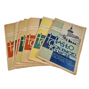 HASŁO OGRODNICZO-ROLNICZE. Miesięcznik poświęcony rozwojowi ogrodnictwa, pszczelnictwa i rolnictwa w Polsce pod red. Antoniego Gładysza. R. VIII: 1939, nr 1-8