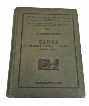 Nunberg M. - Key to the determination of the more important harmful forest insects, Warsaw 1935 [ dendrology, insects and trees].