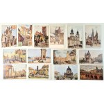 A COLLECTION OF 74 VIEWS OF WARSAW from the first half of the 20th century [postcards].