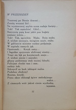 GRABSKI Władysław J. (1901-1970) - Rusko. Obrazy a myšlenky ve verších. 1. vydání (debut). Varšava: Towarzystwo Wyd. 