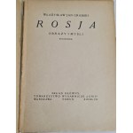 GRABSKI Władysław J. (1901-1970) - Russia. Images and thoughts in verse. 1st edition (debut). Warsaw: Tow. Wyd. Ignis, 1923. cover design by T. Gronowski.
