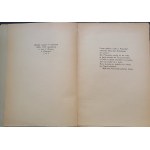 GRABSKI Władysław J. (1901-1970) - Russia. Images and thoughts in verse. 1st edition (debut). Warsaw: Tow. Wyd. Ignis, 1923. cover design by T. Gronowski.