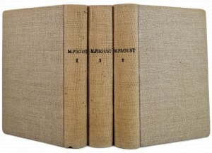 PROUST Marcel - SODOMA I GOMORA Druhý díl ve 3 svazcích Hledání ztraceného času Wyd. RÓJ wyd.1939