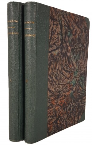 BOCCACCIO Giovanni - DECAMERON Volume 1-2 illustrations !