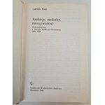 HASS Ludwik - AMBICJE, RACHUBY, RZECZYWISTOŚĆ Wolnomularstwo w Europie Środkowo- Wschodniej 1905-1928, Wydanie 1 z 1984 roku [ilustracje]