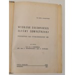 Starościak Jred. - Quelques numéros du Manuel du service extérieur à l'intention des fonctionnaires du ministère de l'agriculture, Varsovie 1965