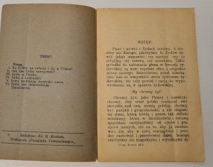 Bisztyga Kazimier - Jews in new Poland Catholic Voices No. 305 Yearbook XXVI Krakow 1926.